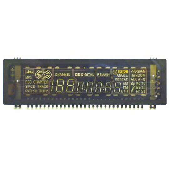 ISE Electronics CU165ECPB-11A VFD vacuum fluorescent display for