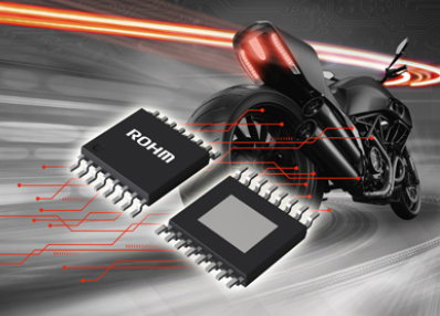 两轮机动车尾灯的理想选择！ROHM开发出4通道线性LED驱动器“BD183x7EFV-M”  ～ 两项新技术有助于大幅削减车载LED灯的电路板面积和设计周期 ～