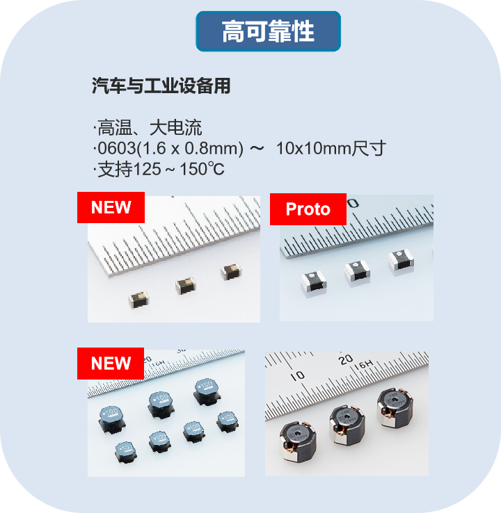 Ameya代理品牌太阳诱电功率电感器商品群的特点