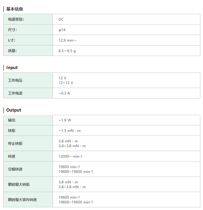 日本电产推出尼得科Nidec推出Smart_10S系列无刷马达