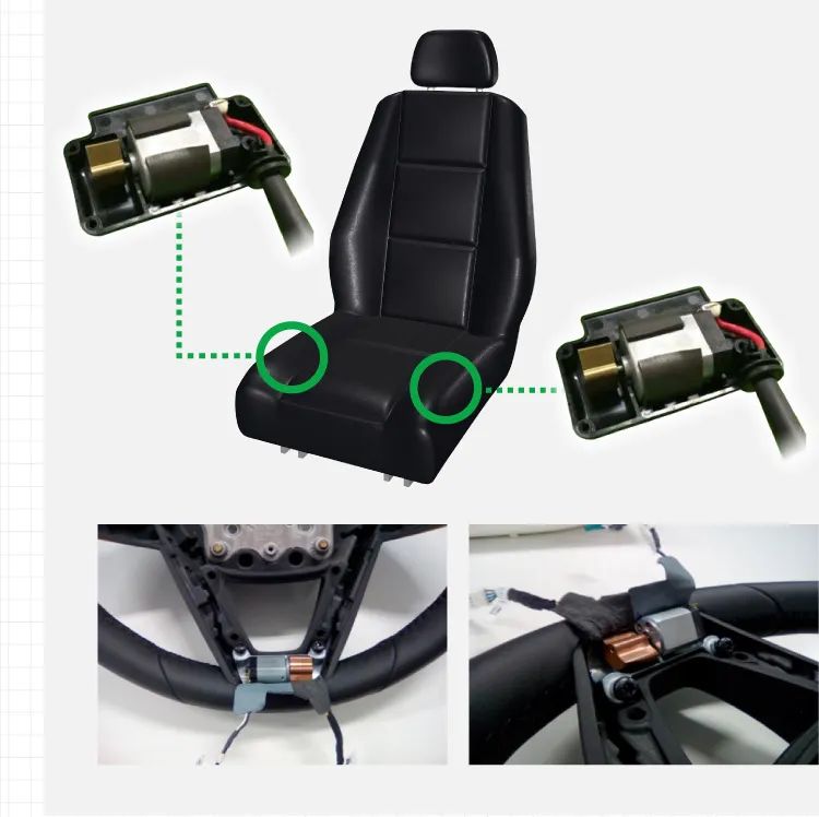 尼得科推出的电动助力转向系统与DC振动马达，提供车辆安全保障性能