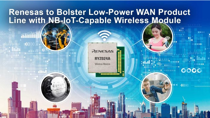 Ameya360:Renesas Expands Low-power WAN Portfolio