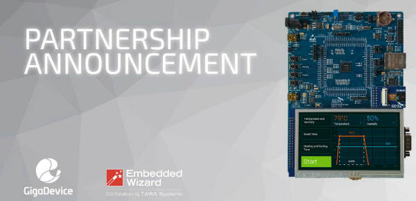 Quicker, More Advanced GUI as TARA Systems' Embedded Wizard Partners with GigaDevice