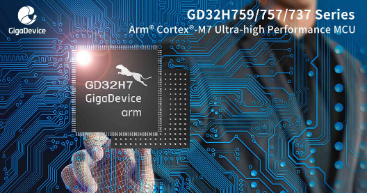 GigaDevice Launches the GD32H7 Arm® Cortex®-M7 MCU Product Family