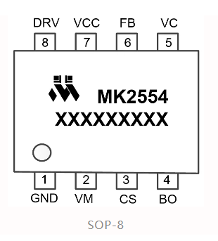 茂睿芯MK2554系列，高性能CCM PFC控制器