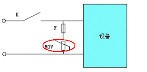 压敏电阻是串联在电路中还是并联在电路中？