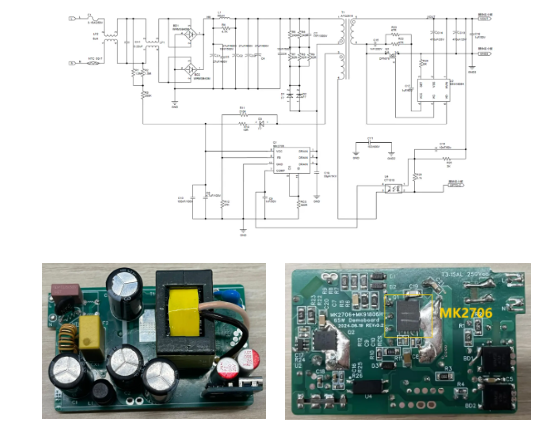 茂睿芯推出无损电流检测，65W集成GaN 的AC/DC转换器MK2706