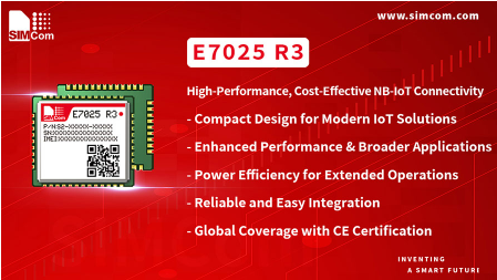 E7025 R3: High-Performance, Cost-Effective NB-IoT Connectivity