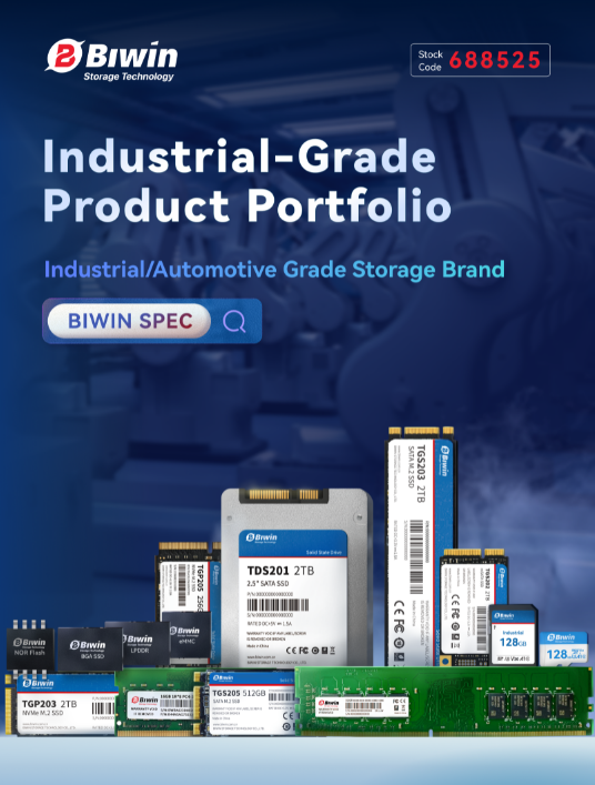 BIWIN SPEC TGS20x Industrial-Grade SSD: Built for Extreme Conditions with High Reliability