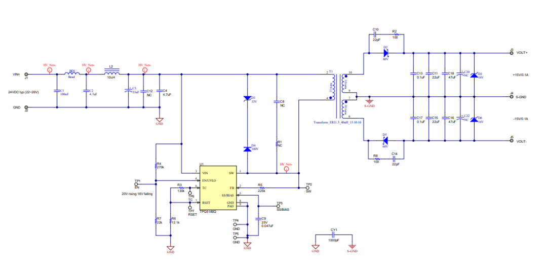 原边反馈、内置100V/1.5A MOS！思瑞浦发布反激式转换器TPQ5180Q
