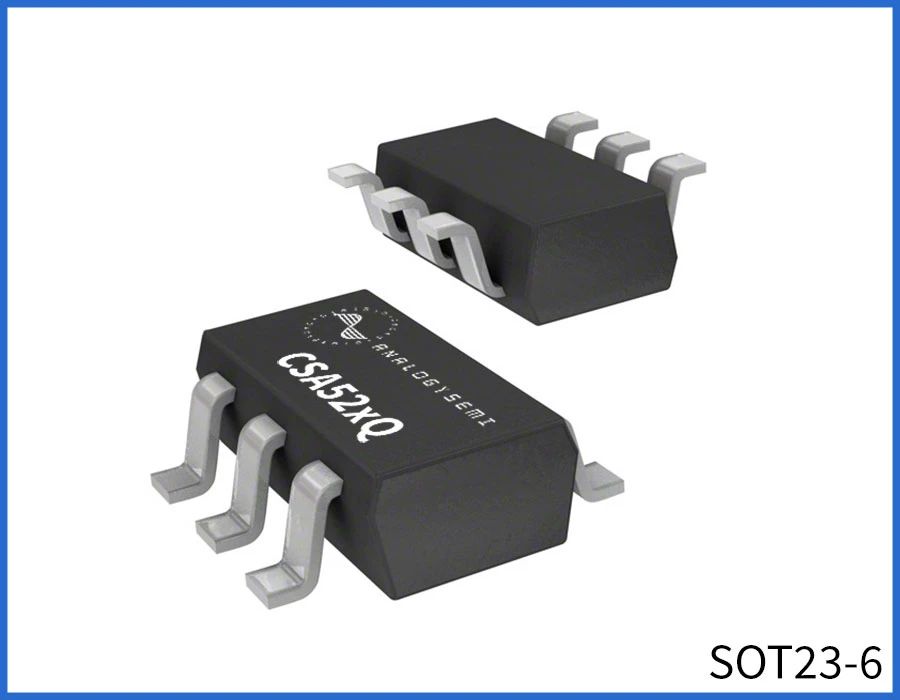 类比半导体推出支持-0.3V-40V共模的车规级双向通用电流检测放大器