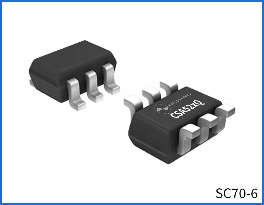 类比半导体推出支持-0.3V-40V共模的车规级双向通用电流检测放大器