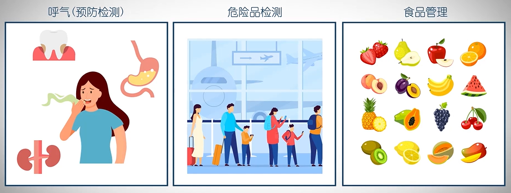 太阳诱电气味传感器：气味可视化技术和解决方案 