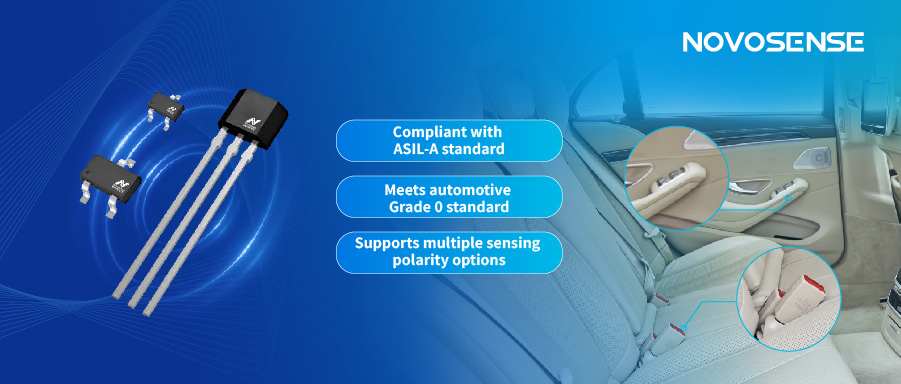 NOVOSENSE Launches High-Performance 2-Wire Hall Switch MT72xx Series: Compact Design with System-Level Reliability