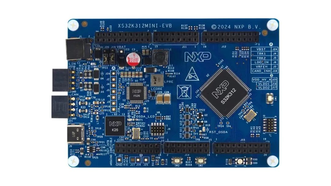 恩智浦：S32K312通用工业和汽车应用评估板