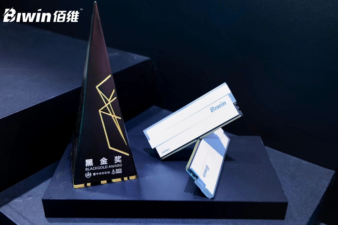 佰维存储斩获中关村在线2025年度黑金奖！