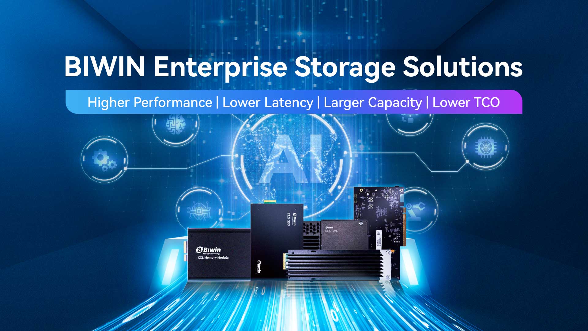 BIWIN Wins "Solid State Drive Enterprise Gold Award 2025"