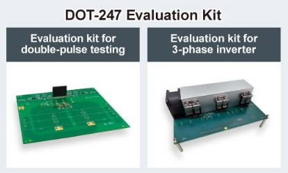 ROHM Launches 2-in-1 SiC Molded Module “DOT-247”