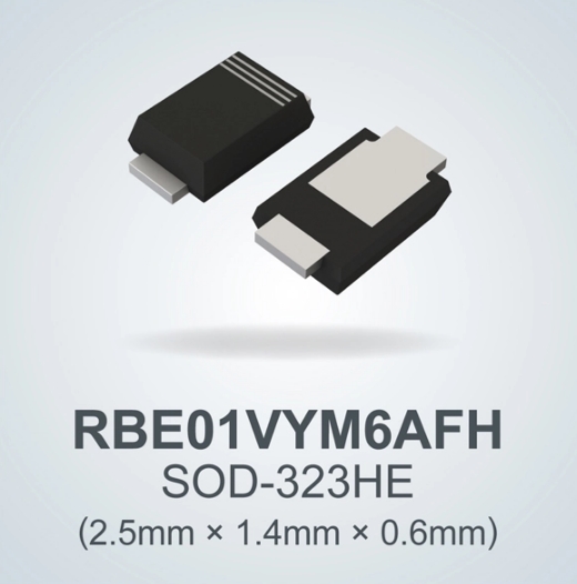 ROHM Develops Breakthrough Schottky Barrier Diode Combining Low VF and IR for Advanced Image Sensor Protection