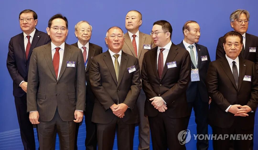 韩国总统携四大财团掌门人访华！