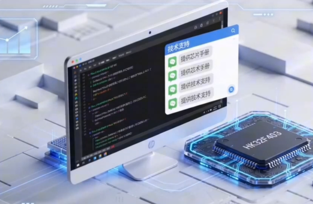 方寸之间，算力无界 | 全球最小M4航顺芯片HK32F403，定义工业互联MCU边界