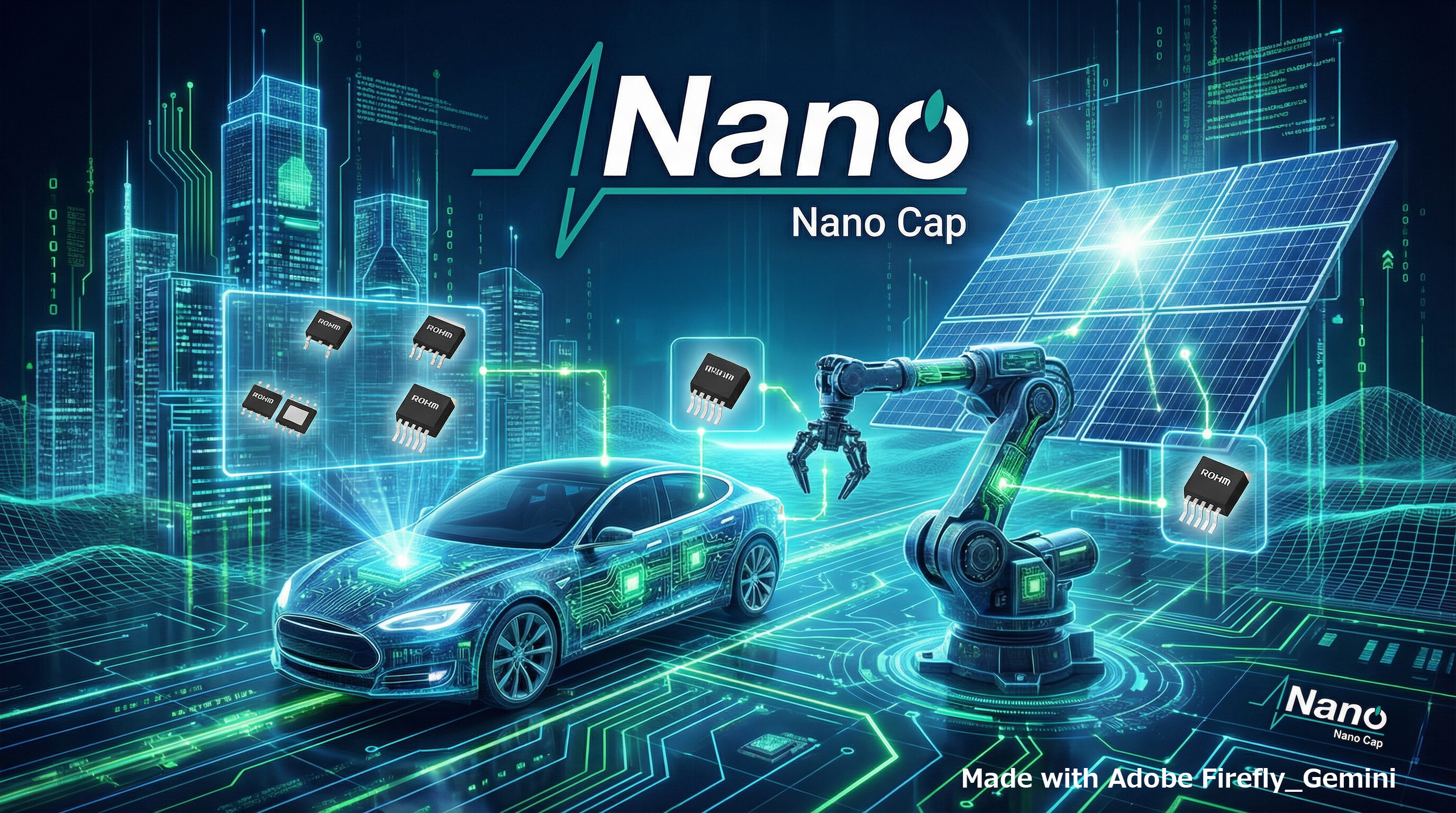 罗姆丨“大容量电容器”已经风光不再？颠覆LDO常识的ROHM NanoCap™技术