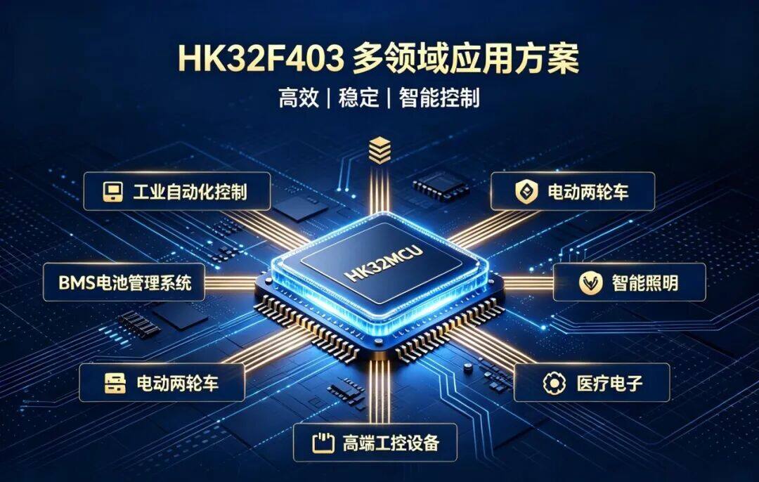 航顺HK32F403斩获2026强芯TOP100创新突破奖,以硬核算力赋能工业芯国产化 航顺HK32F403斩获2026强芯TOP100创新突破奖,以硬核算力赋能工业芯国产化