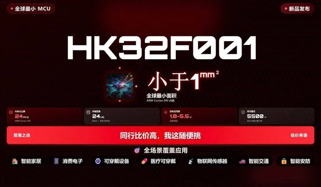 航顺携全球最小面积 M0/M4 齐聚 elexcon2026，16 号馆 16B46 恭候莅临