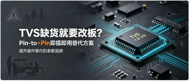 上海雷卯丨TVS二极管Pin-to-Pin替代：免改板换料