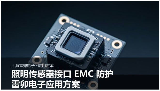 上海雷卯丨从ESD到大功率浪涌:照明传感器EMC防护设计与料号推荐 上海雷卯丨从ESD到大功率浪涌:照明传感器EMC防护设计与料号推荐
