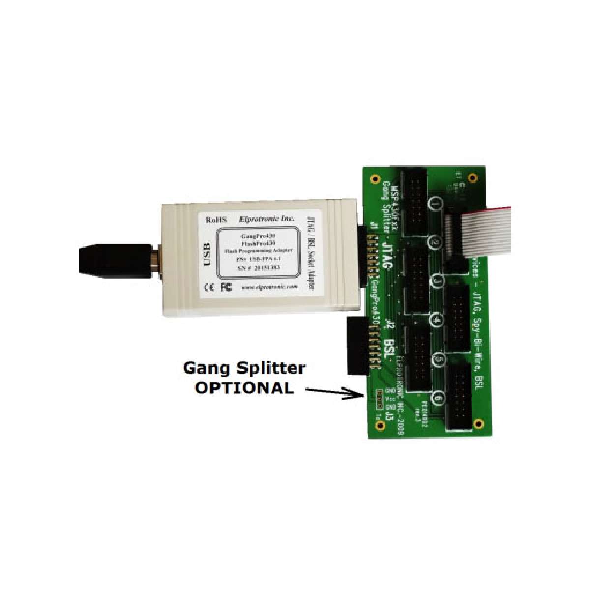 USB-MSP430-FPA-GANG-J
